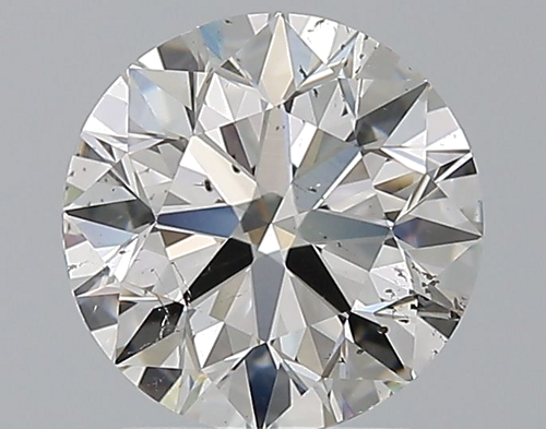 2.01 carat G-SI1 Excellent cut Natūralus Round Deimantas (1)