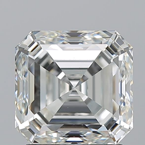 2.21 carat I-VS2 Natūralus Asscher Deimantas (1)