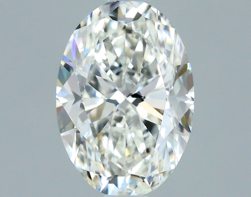 0.7 carat H-VS2 Natūralus Oval Deimantas (1)