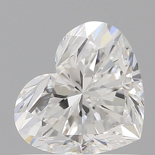 0.73 carat F-VS2 Natūralus Heart Deimantas (1)