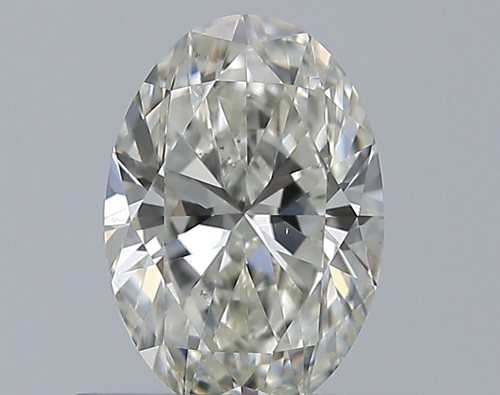 0.57 carat I-VS2 Natūralus Oval Deimantas (1)