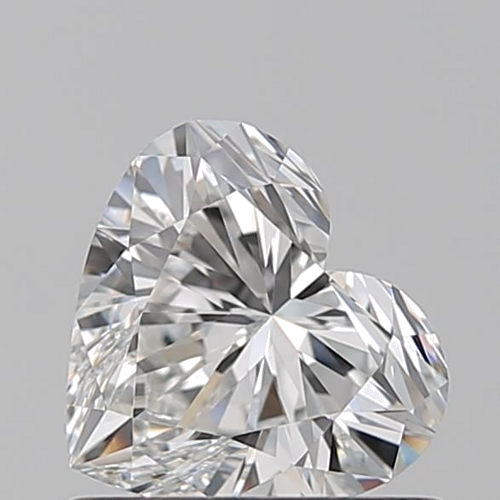 0.75 carat G-VVS1 Natūralus Heart Deimantas (1)