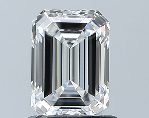 1.01 carat F-VVS2 Natūralus Emerald Deimantas (1)