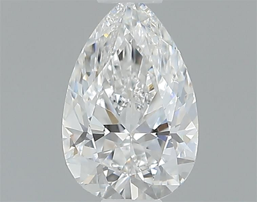 0.3 carat E-SI1 Natūralus Pear Deimantas (1)