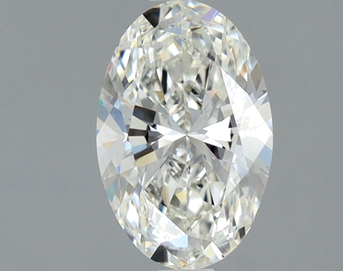 1.0 carat H-VS1 Natūralus Oval Deimantas (1)