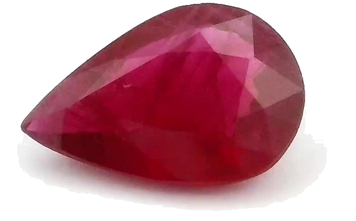 0.56 carat RED Pear Rubinas (1)