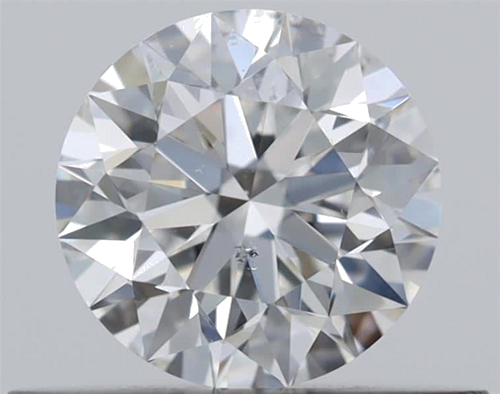 0.4 carat G-SI1 Excellent cut Natūralus Round Deimantas (1)