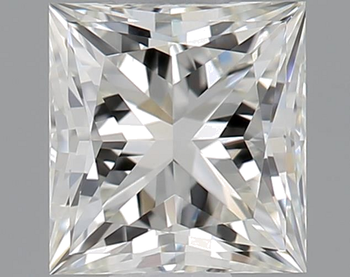 0.47 carat H-VVS1 Natūralus Princess Deimantas (1)