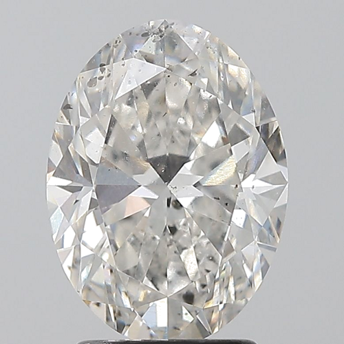 2.5 carat E-SI2 Natūralus Oval Deimantas (1)