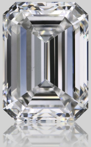 1.25 carat D-VS1 Natūralus Emerald Deimantas (1)