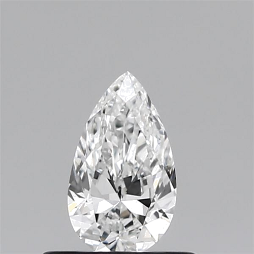 0.36 carat D-VVS1 Natūralus Pear Deimantas (1)