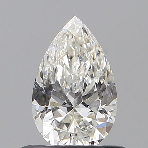 0.52 carat H-SI2 Natūralus Pear Deimantas (1)