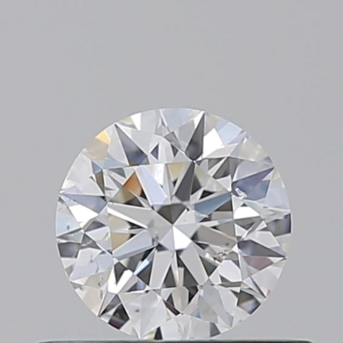 0.5 carat F-SI2 Excellent cut Natūralus Round Deimantas (1)