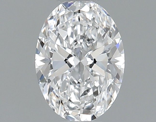 0.4 carat D-VVS1 Natūralus Oval Deimantas (1)
