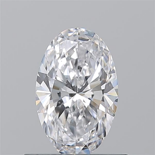 0.7 carat D-SI1 Natūralus Oval Deimantas (1)
