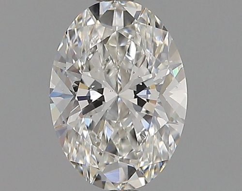 0.6 carat G-SI1 Natūralus Oval Deimantas (1)
