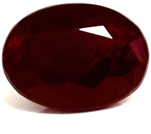 2.9 carat RED Oval Rubinas (1)