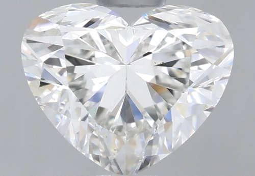 0.92 carat G-VS2 Natūralus Heart Deimantas (1)