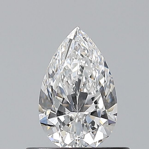 0.51 carat E-VS1 Natūralus Pear Deimantas (1)