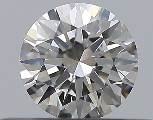 0.32 carat F-VVS2 Excellent cut Natūralus Round Deimantas (1)