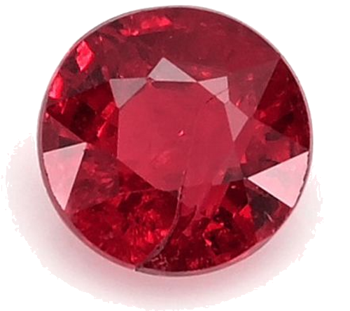 0.54 carat RED Round Rubinas (1)