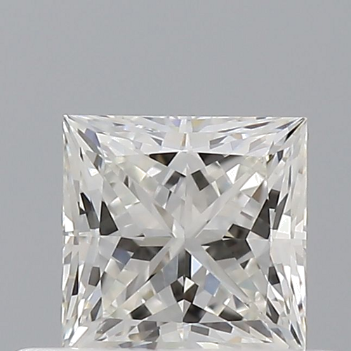 0.5 carat G-VVS2 Natūralus Princess Deimantas (1)