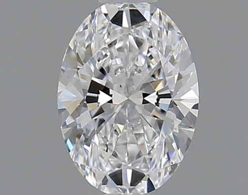 0.7 carat D-VS2 Natūralus Oval Deimantas (1)