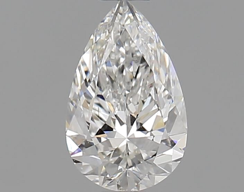 0.6 carat E-SI1 Natūralus Pear Deimantas (1)