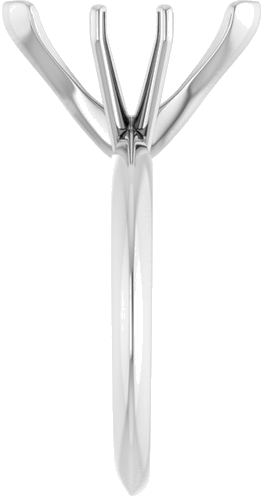Sužadėtuvių Žiedas „Lightweight V-End Solitaire“ 14k white gold Marquise 13mm x 6mm (4)