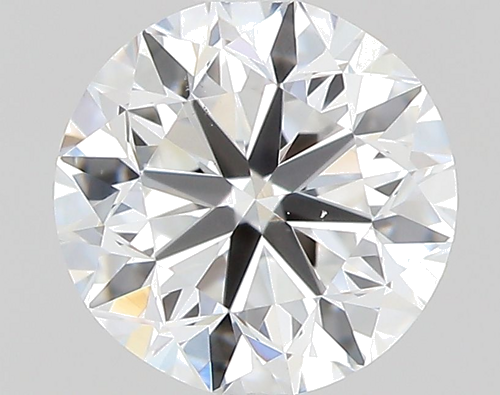 0.5 carat E-VS2 GD cut Natūralus Round Deimantas (1)