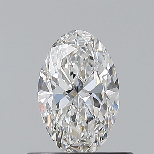 0.5 carat E-VVS2 Natūralus Oval Deimantas (1)