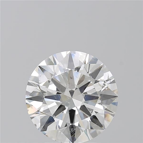 3.7 carat G-SI2 Excellent cut Natūralus Round Deimantas (1)