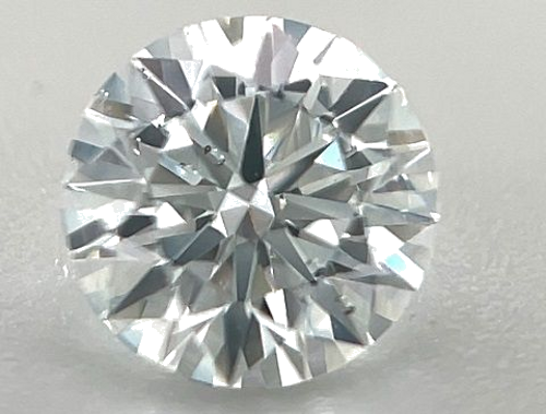 0.56 carat E-SI2 Excellent cut Natūralus Round Deimantas (1)