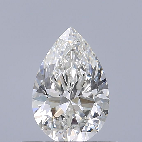 0.53 carat G-VS1 Natūralus Pear Deimantas (1)