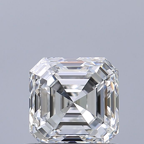 0.71 carat E-VVS1 Natūralus Asscher Deimantas (1)