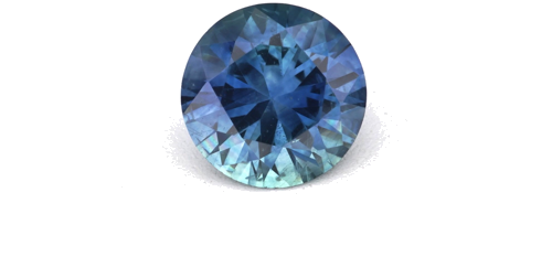 0.6 carat BLUE Round Safyras (1)