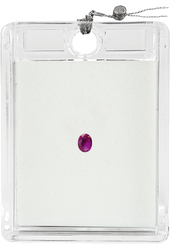 0,21 ct. Rubinas Ovalus F.H (1)