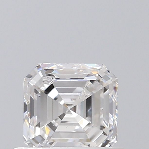 0.55 carat D-VS2 Natūralus Asscher Deimantas (1)