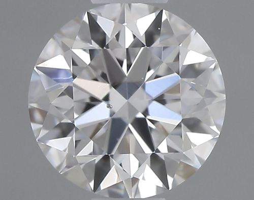 0.51 carat D-SI1 Very Good cut Natūralus Round Deimantas (1)