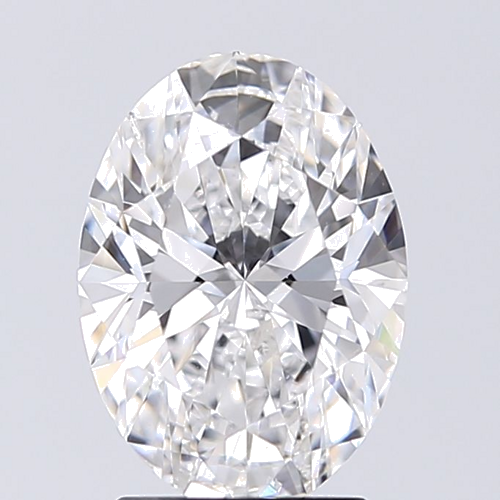 2.01 carat D-SI1 Natūralus Oval Deimantas (1)
