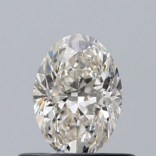 0.51 carat I-SI1 Natūralus Oval Deimantas (1)