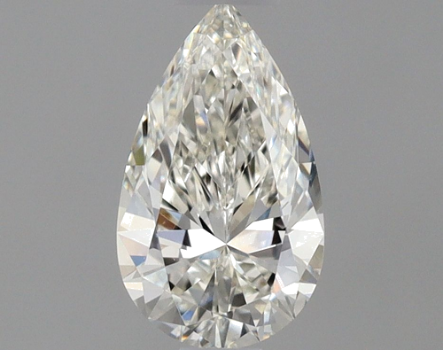 0.45 carat I-VS2 Natūralus Pear Deimantas (1)