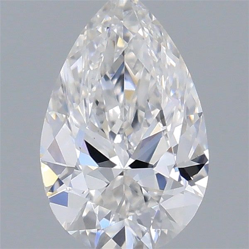 0.36 carat F-VS2 Natūralus Pear Deimantas (1)