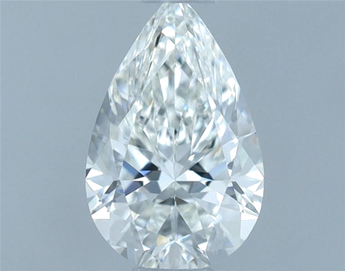 0.51 carat G-IF Natūralus Pear Deimantas (1)