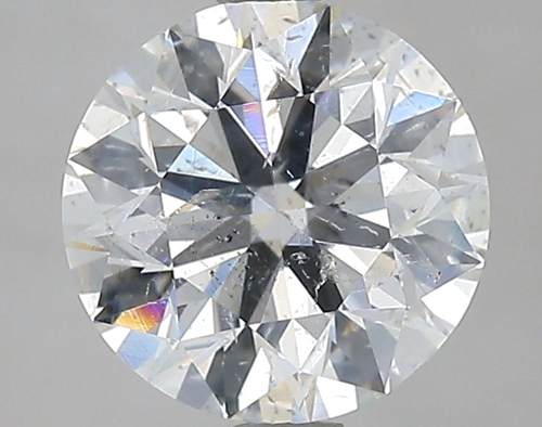 2.2 carat H-SI2 Excellent cut Natūralus Round Deimantas (1)