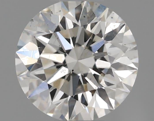 0.41 carat I-SI1 Excellent cut Natūralus Round Deimantas (1)