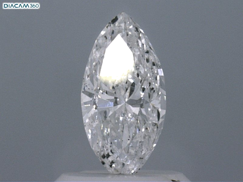 0.69 carat D-SI2 Natūralus Marquise Deimantas (1)
