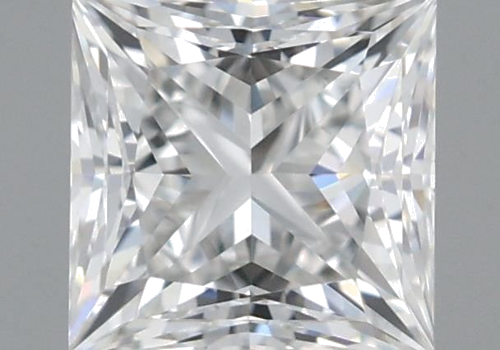 0.6 carat G-IF Natūralus Princess Deimantas (1)
