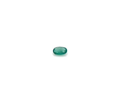 0.4 carat GREEN Oval Smaragdas (1)