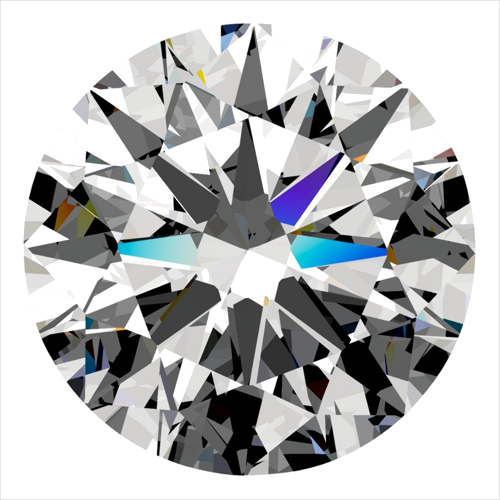 0.3 carat E-VS1 Very Good cut Natūralus Round Deimantas (1)